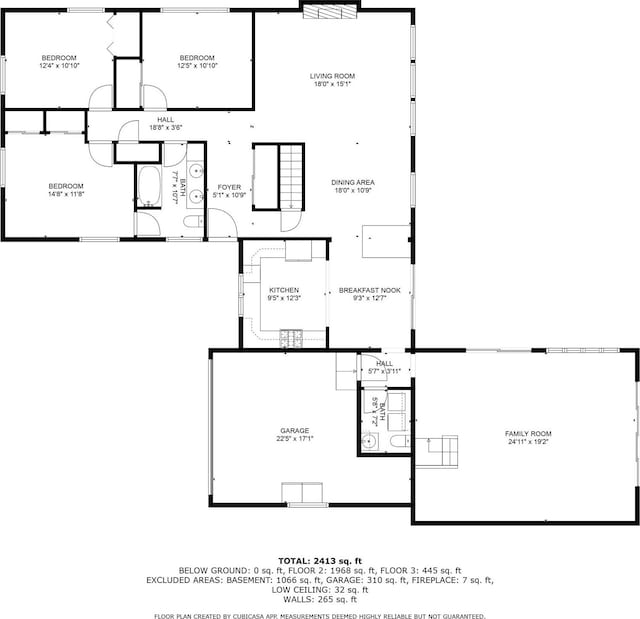 3 Stark Dr, Center Moriches, NY 11934 - view of property floor plan