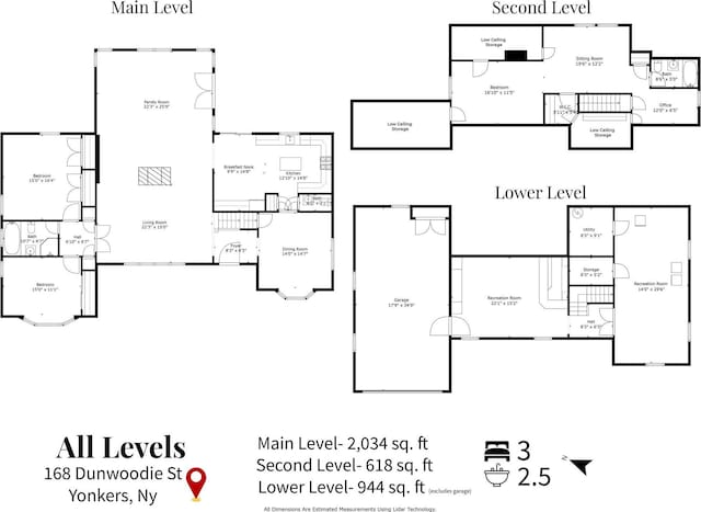 168 Dunwoodie St, Yonkers, NY 10704 - view of property floor plan