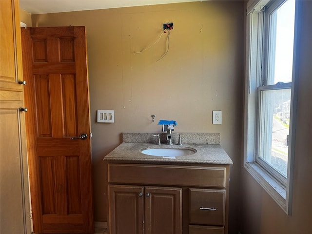 99 W Bridge St, Saugerties, NY 12477 - bathroom featuring plenty of natural light and vanity