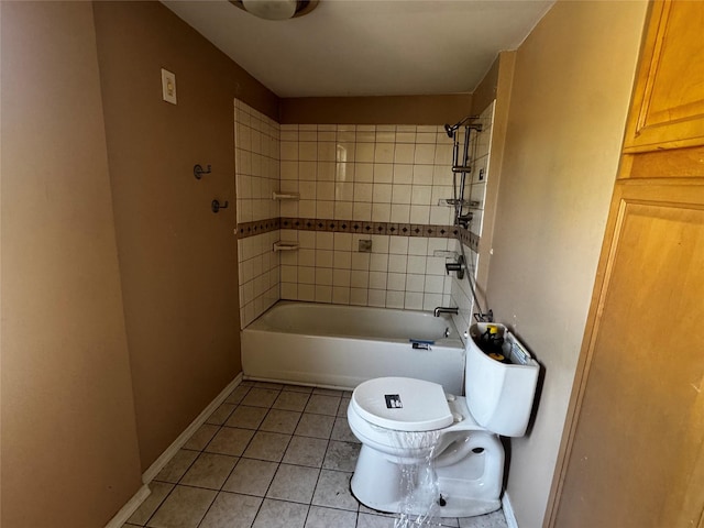 99 W Bridge St, Saugerties, NY 12477 - bathroom featuring tile patterned floors and tub / shower combination