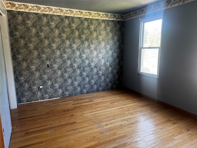 99 W Bridge St, Saugerties, NY 12477 - spare room with hardwood / wood-style flooring