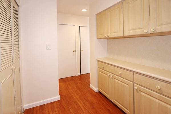 41 Carriage Ct, Jericho, NY 11753 - hallway featuring wood finished floors and recessed lighting
