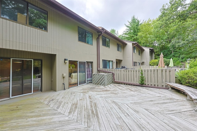 41 Carriage Ct, Jericho, NY 11753 - view of wooden deck