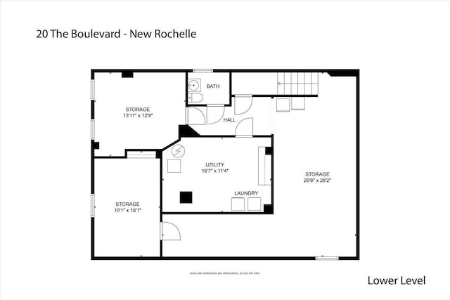 20 The Blvd, New Rochelle, NY 10801 - view of home floor plan