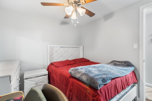 40 Ridge Haven Dr, Ridge, NY 11961 - bedroom with a ceiling fan