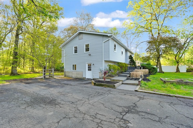 23 White Oak Ln, Bardonia, NY 10954 - view of home's exterior featuring stairway
