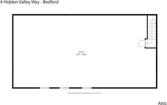 4 Hidden Valley Way, Bedford, NY 10506 - view of room layout