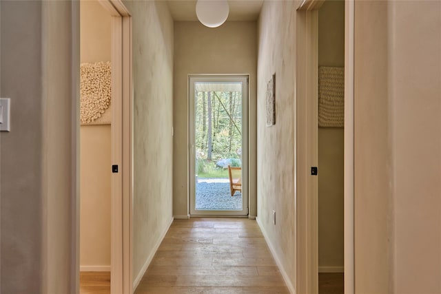 252 Swamp Pond Rd, Narrowsburg, NY 12764 - entryway with light wood finished floors and baseboards
