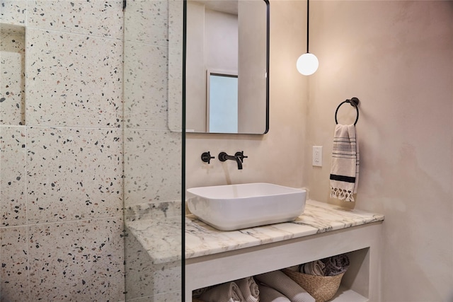 252 Swamp Pond Rd, Narrowsburg, NY 12764 - bathroom with vanity