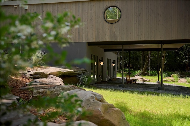 252 Swamp Pond Rd, Narrowsburg, NY 12764 - view of yard