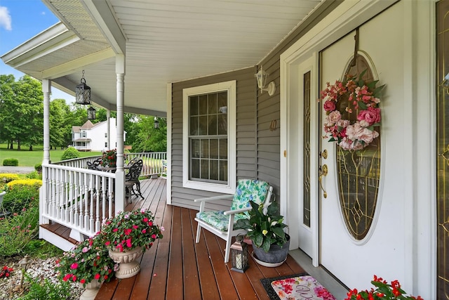 40 Rapelje Rd, Walden, NY 12586 - view of wooden porch