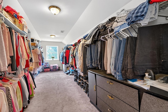 40 Rapelje Rd, Walden, NY 12586 - walk in closet with carpet and lofted ceiling