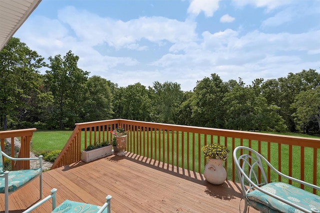 40 Rapelje Rd, Walden, NY 12586 - wooden terrace featuring a yard