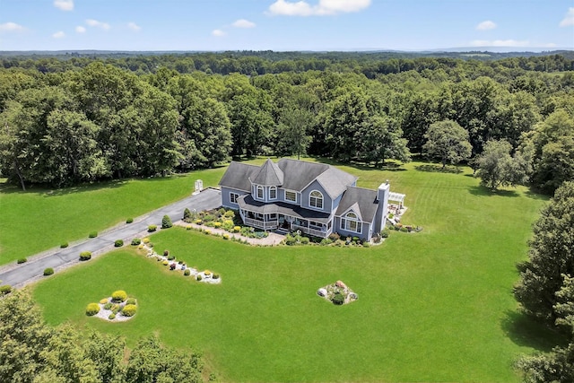 40 Rapelje Rd, Walden, NY 12586 - view from above of property with a forest