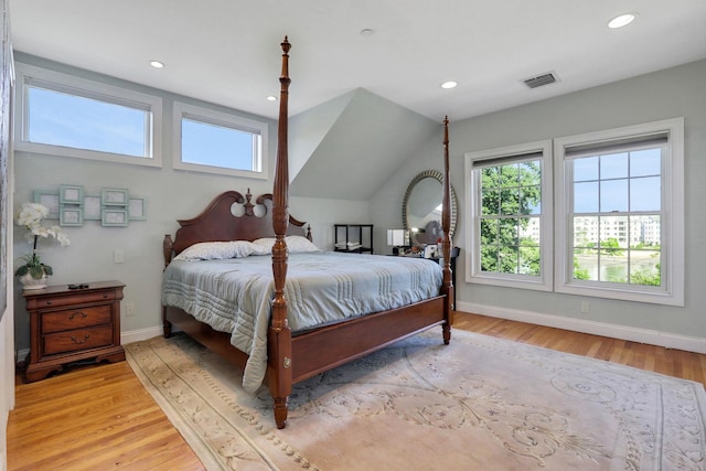2 Harbor Ln Unit 301, New Rochelle, NY 10805 - bedroom featuring multiple windows, wood finished floors, and recessed lighting