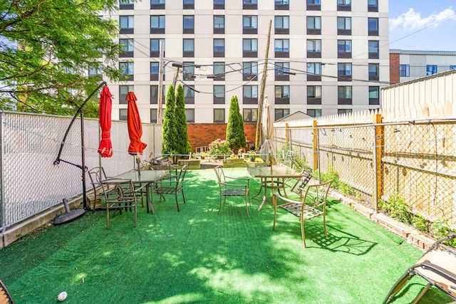 2370 Atlantic Ave, Brooklyn, NY 11233 - view of fenced backyard