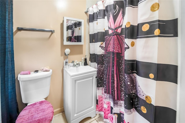 2370 Atlantic Ave, Brooklyn, NY 11233 - full bath featuring vanity and tile patterned flooring