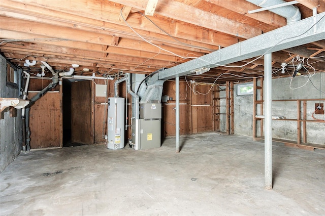 10 Jan Ct, Ronkonkoma, NY 11779 - below grade area featuring water heater and heating unit