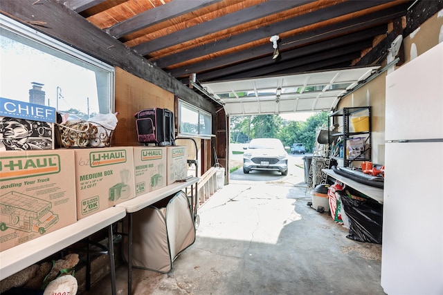 10 Jan Ct, Ronkonkoma, NY 11779 - garage featuring freestanding refrigerator
