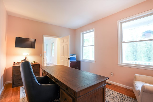 212 Weber Hill Rd, Carmel, NY 10512 - office area featuring light wood finished floors and baseboards