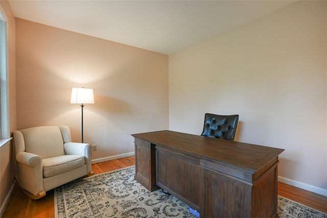 212 Weber Hill Rd, Carmel, NY 10512 - office with baseboards and light wood-style floors