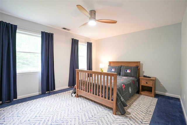 212 Weber Hill Rd, Carmel, NY 10512 - carpeted bedroom featuring baseboards and a ceiling fan