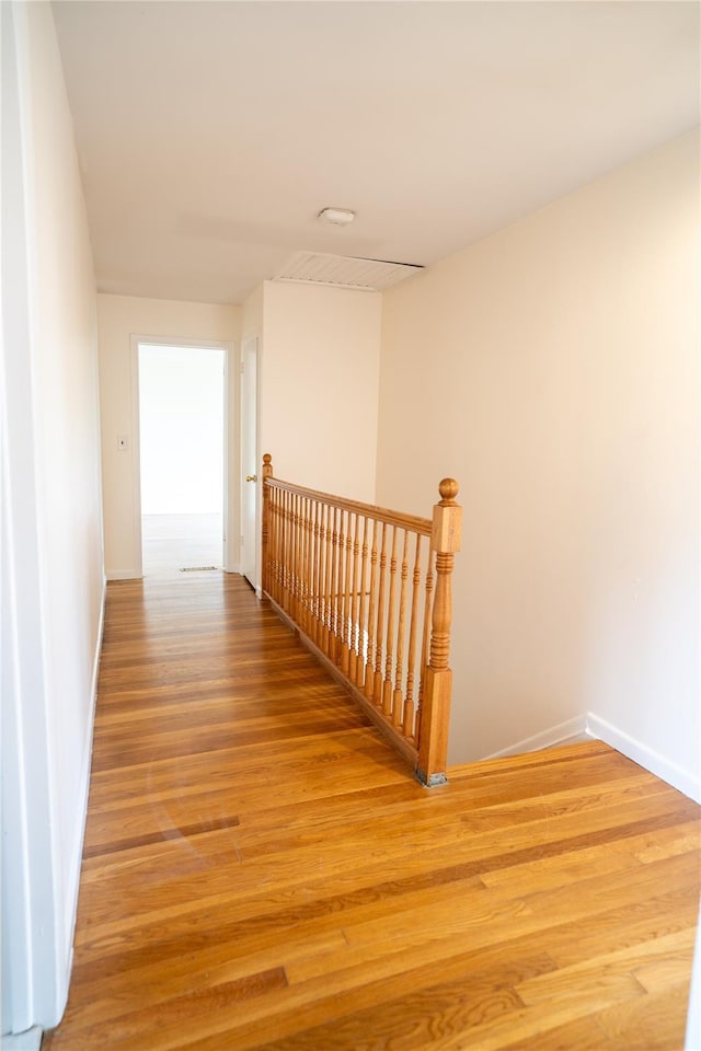 81 Seaview Ave, New Rochelle, NY 10801 - corridor with an upstairs landing and wood finished floors