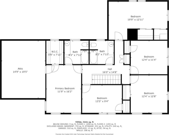 6 Beardsley Ln, Lloyd Harbor, NY 11743 - view of floor plan / room layout