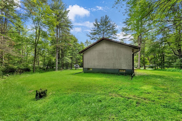 156 Creamery Rd Unit Tr20, Swan Lake, NY 12783 - view of side of home featuring a yard