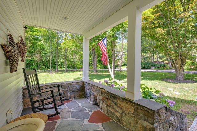 1299 Williams Dr, Shrub Oak, NY 10588 - porch with a yard