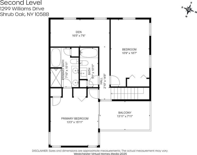 1299 Williams Dr, Shrub Oak, NY 10588 - view of floor plan / room layout