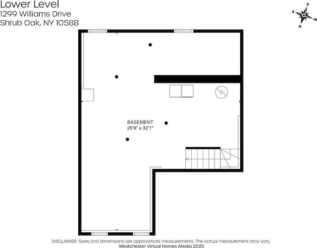 1299 Williams Dr, Shrub Oak, NY 10588 - view of floor plan / room layout