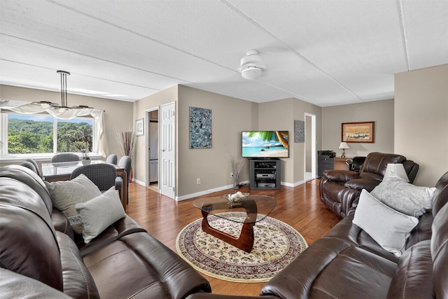 414 Benedict Ave Unit 5B, Tarrytown, NY 10591 - living area featuring wood finished floors