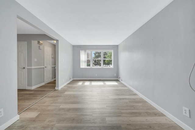 1138 Vincent Ave, Bronx, NY 10465 - unfurnished room featuring light wood-style floors and baseboards