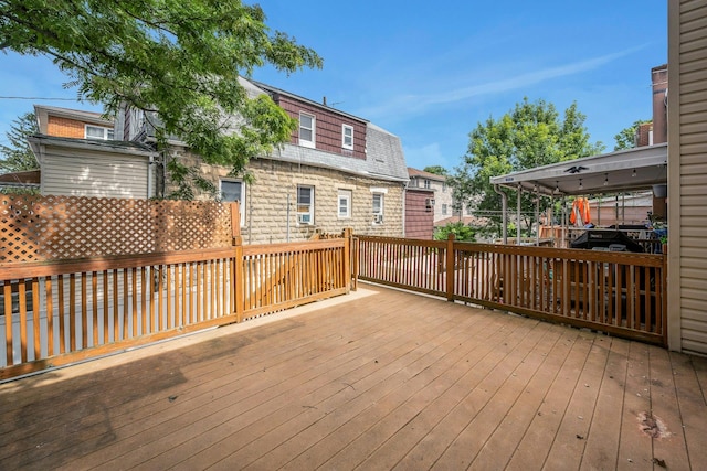 1138 Vincent Ave, Bronx, NY 10465 - view of wooden terrace
