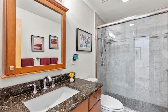 8 Braemer Rd, East Setauket, NY 11733 - bathroom featuring vanity and a shower stall