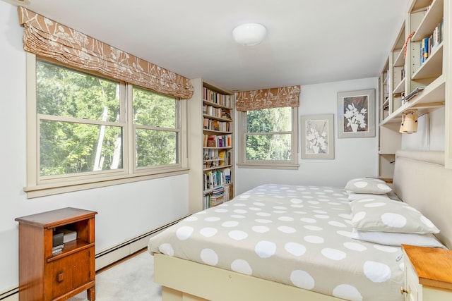 5 Shore Dr, Setauket, NY 11733 - bedroom featuring baseboard heating and a baseboard radiator