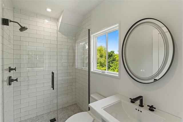 161 S Rd, Westhampton, NY 11977 - full bathroom featuring toilet and a shower stall