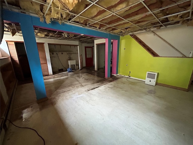 291 Locust Dr, Rocky Point, NY 11778 - view of unfinished basement