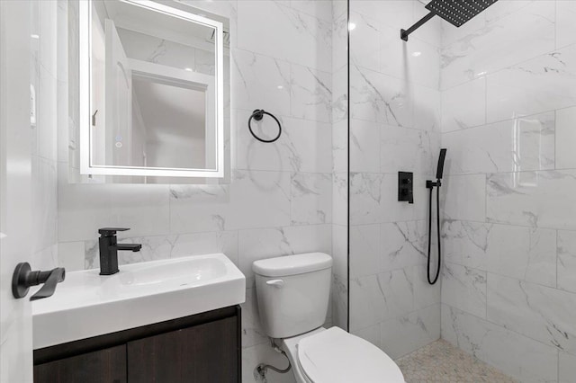 77 Bounty Ln, Jericho, NY 11753 - bathroom with vanity and tiled shower