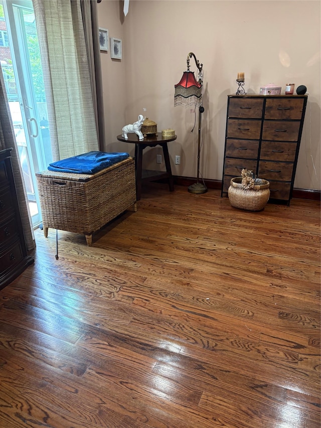 4218 217th St, Bayside, NY 11361 - detailed view of wood finished floors