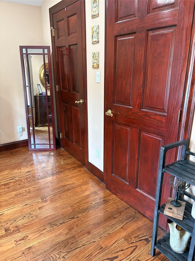4218 217th St, Bayside, NY 11361 - entryway with wood finished floors