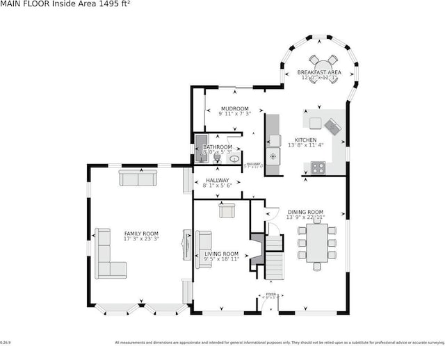 18 Loring Rd, Levittown, NY 11756 - view of room layout