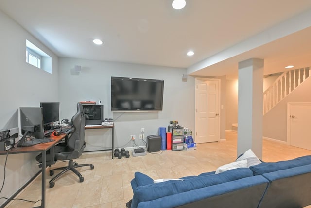15115 25th Ave, Whitestone, NY 11357 - office area with recessed lighting