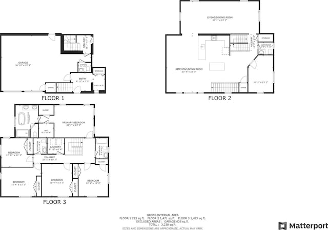615 Pearl St, Oceanside, NY 11572 - view of floor plan / room layout