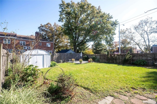 60-09 170th St, Flushing, NY 11365 - fenced backyard with a storage shed