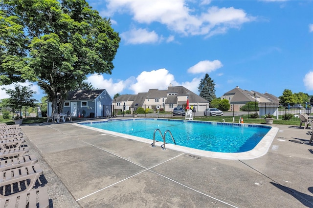 182 Fairway Dr, Carmel, NY 10512 - community pool with a residential view and a patio