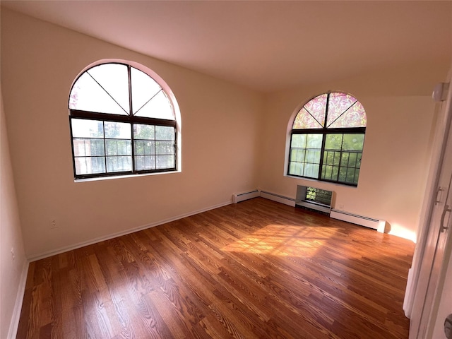 4260 Colden St Unit 4B, Flushing, NY 11355 - empty room featuring plenty of natural light and wood finished floors