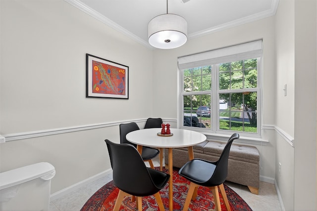 42 Prestwick Ct, Poughkeepsie, NY 12603 - dining room with ornamental molding