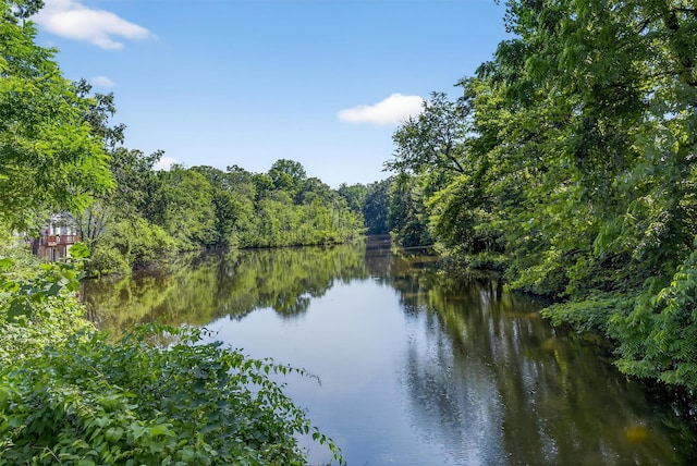 42 Prestwick Ct, Poughkeepsie, NY 12603 - water view featuring a heavily wooded area